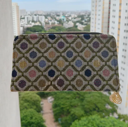JACQUARD PRINTED WALLET
